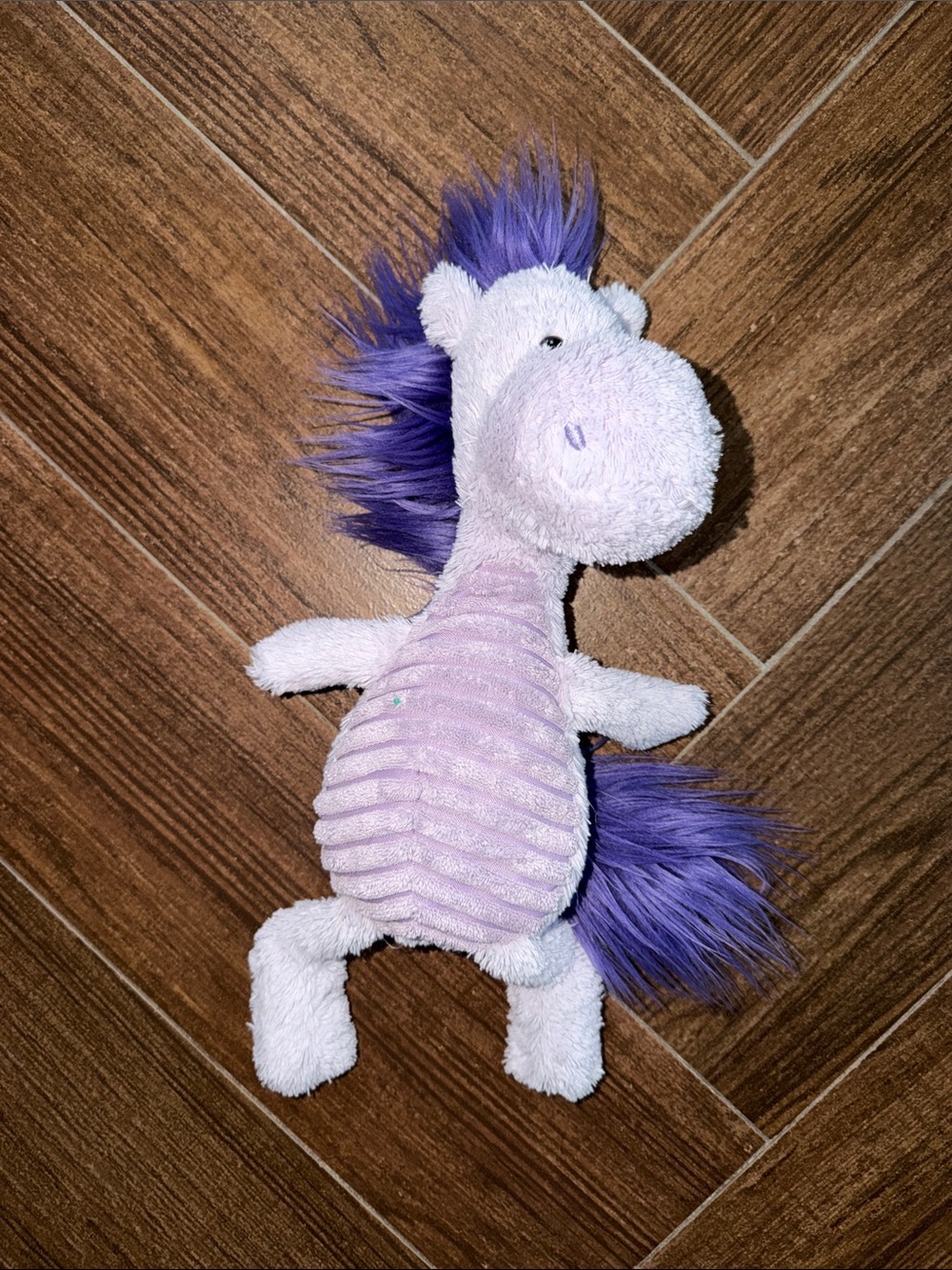 Jellycat Snaggle Baggle Penny Pony Purple Plush Stuffed Animal 11”